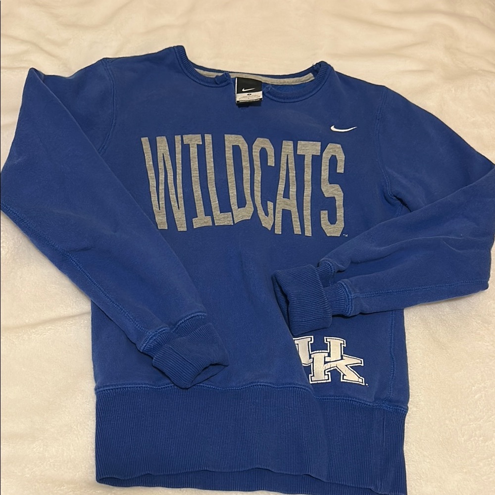 Nike Wildcats Royal Blue Crewneck
